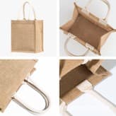 Jute Tote Bag Muji Style — image 2