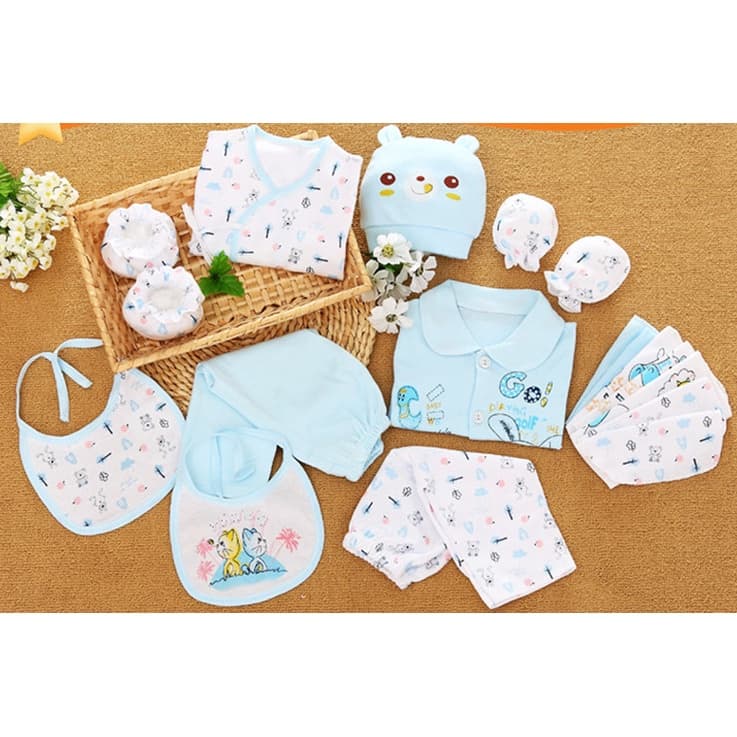 18-Piece Newborn Baby Cotton Gift Set — image 7