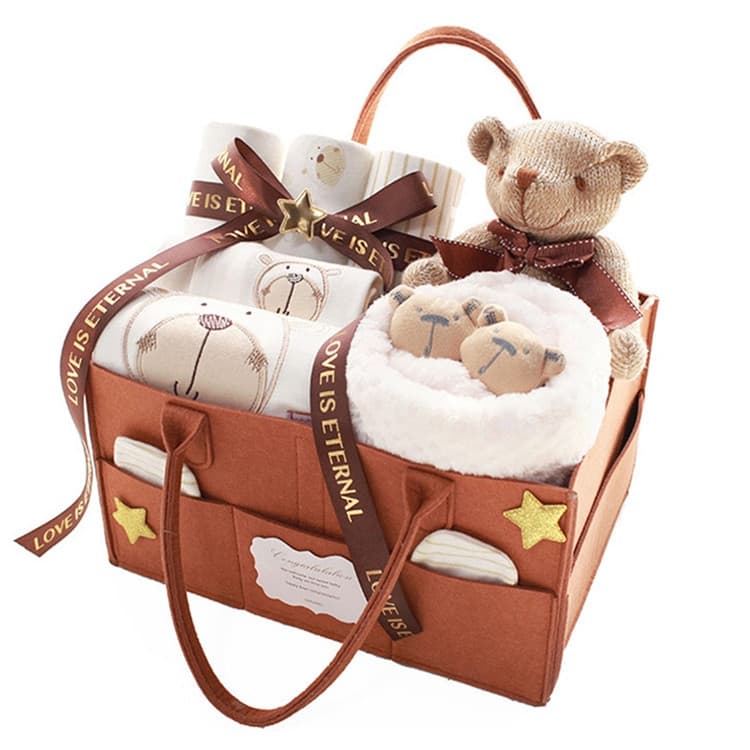 Newborn Baby Gift Hamper Set 100% Cotton — image 1