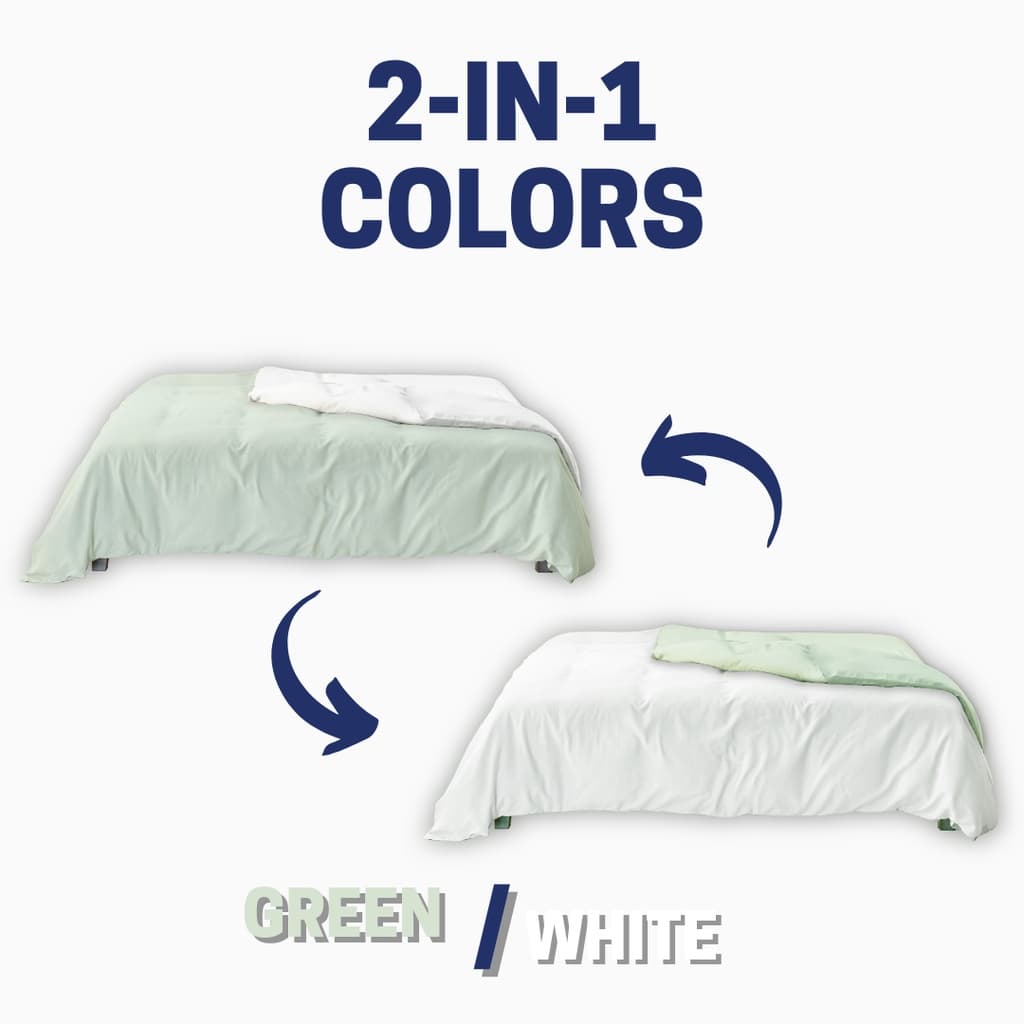 Green & White