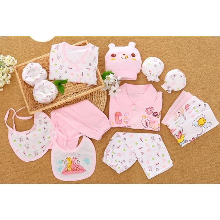 18-Piece Newborn Baby Cotton Gift Set — image 8