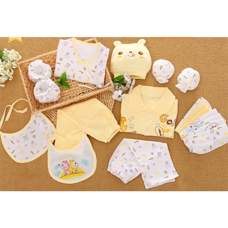 18-Piece Newborn Baby Cotton Gift Set — image 9