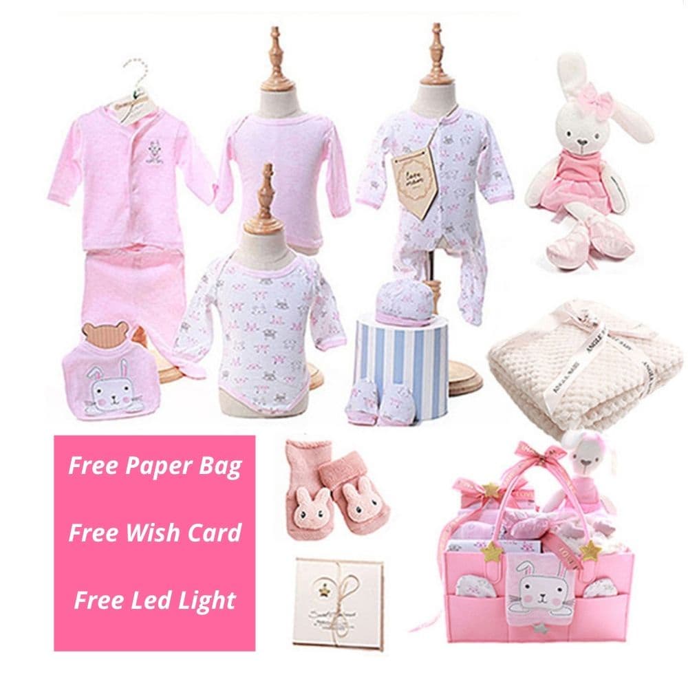 Newborn Baby Gift Hamper Set 100% Cotton — image 8