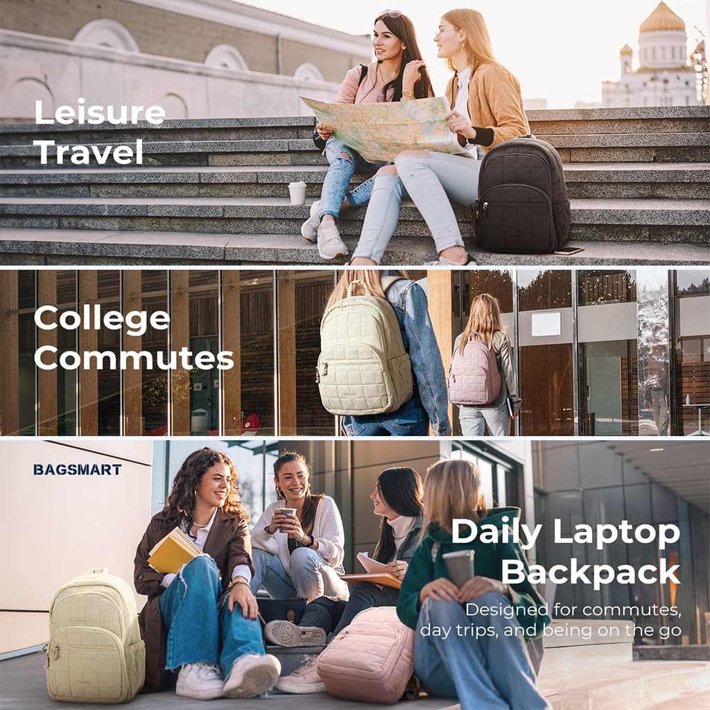 BAGSMART Waterproof Laptop Backpack 15.6 Inch — image 9