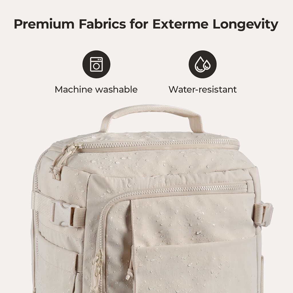 BAGSMART Expandable Travel Backpack 28-38L Waterproof — image 8