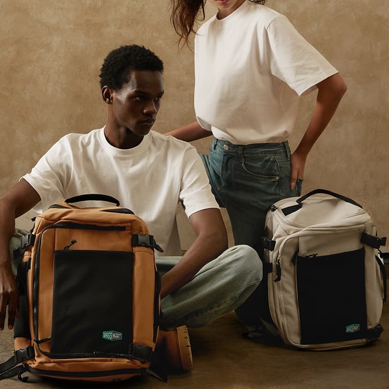 BAGSMART Expandable Travel Backpack 28-38L Waterproof — image 3