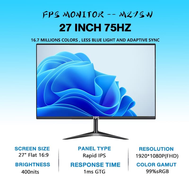 27"  75hz FHD - -M27SW
