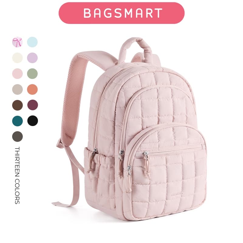 BAGSMART Waterproof Laptop Backpack 15.6 Inch