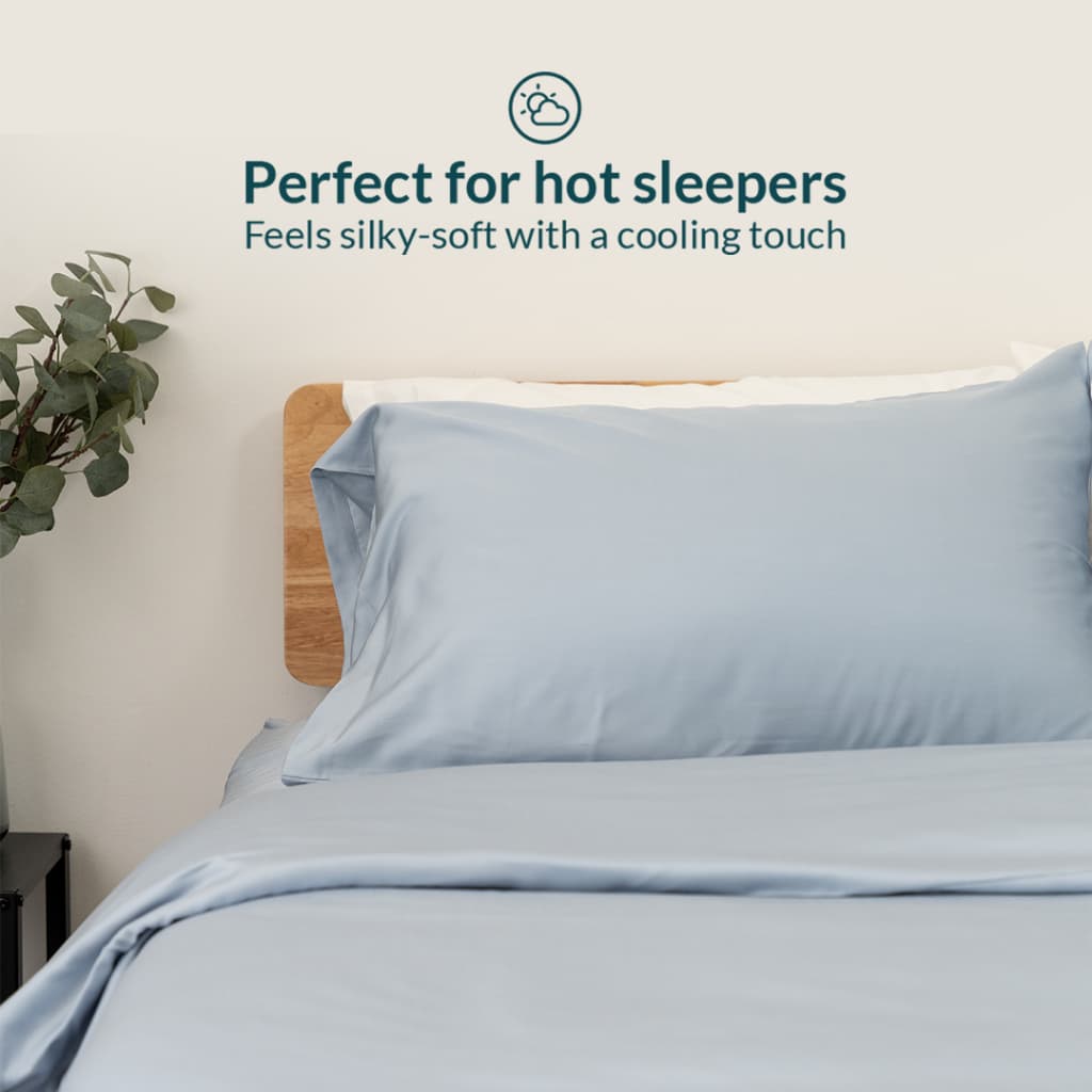 Kapas TENCEL™ Cooling Fitted Bedsheet Set — image 4
