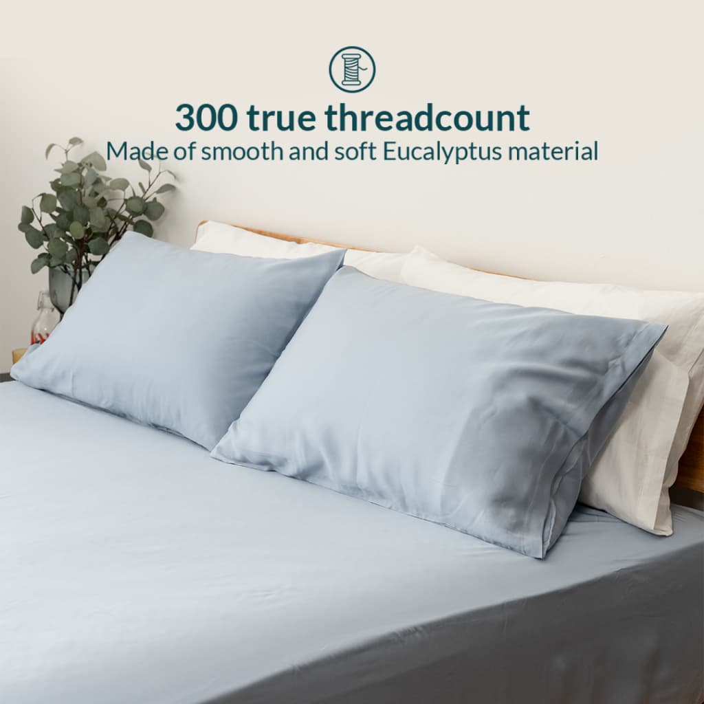 Kapas TENCEL™ Cooling Fitted Bedsheet Set — image 3