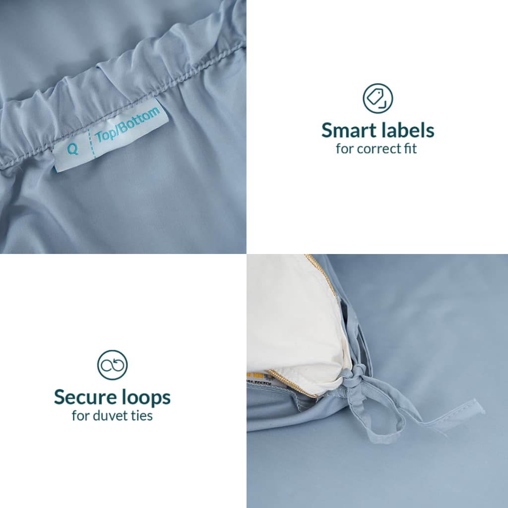 Kapas TENCEL™ Cooling Fitted Bedsheet Set — image 6