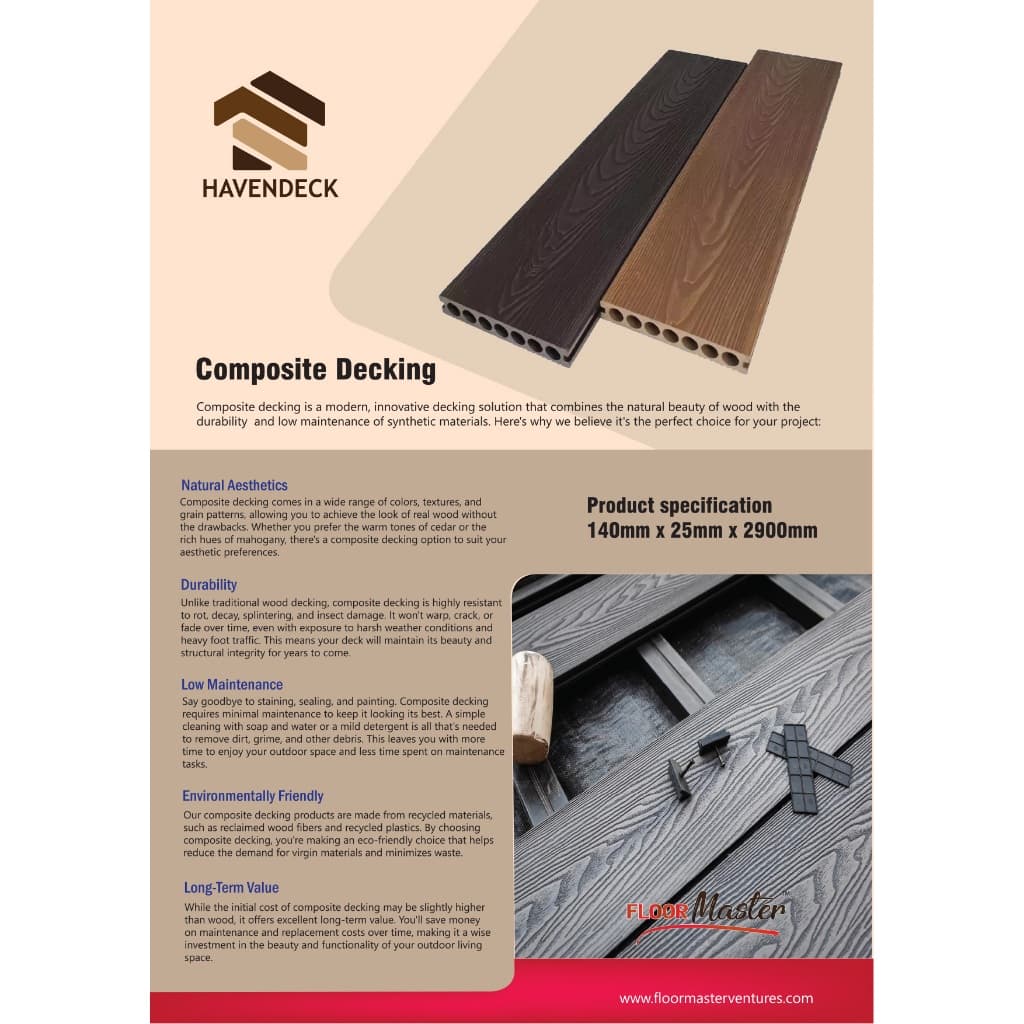 WPC Waterproof Composite Decking Board — image 6