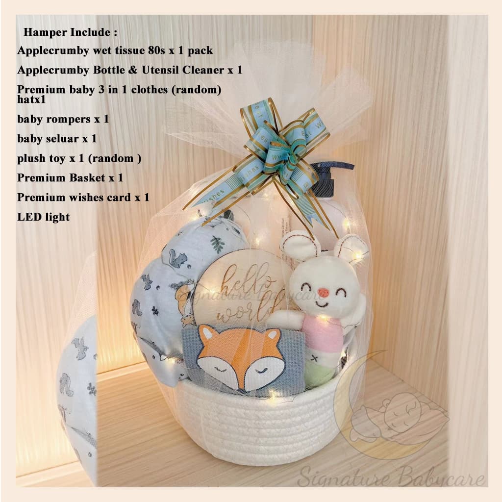 Newborn Baby Gift Hamper Applecrumby Bundle — image 3