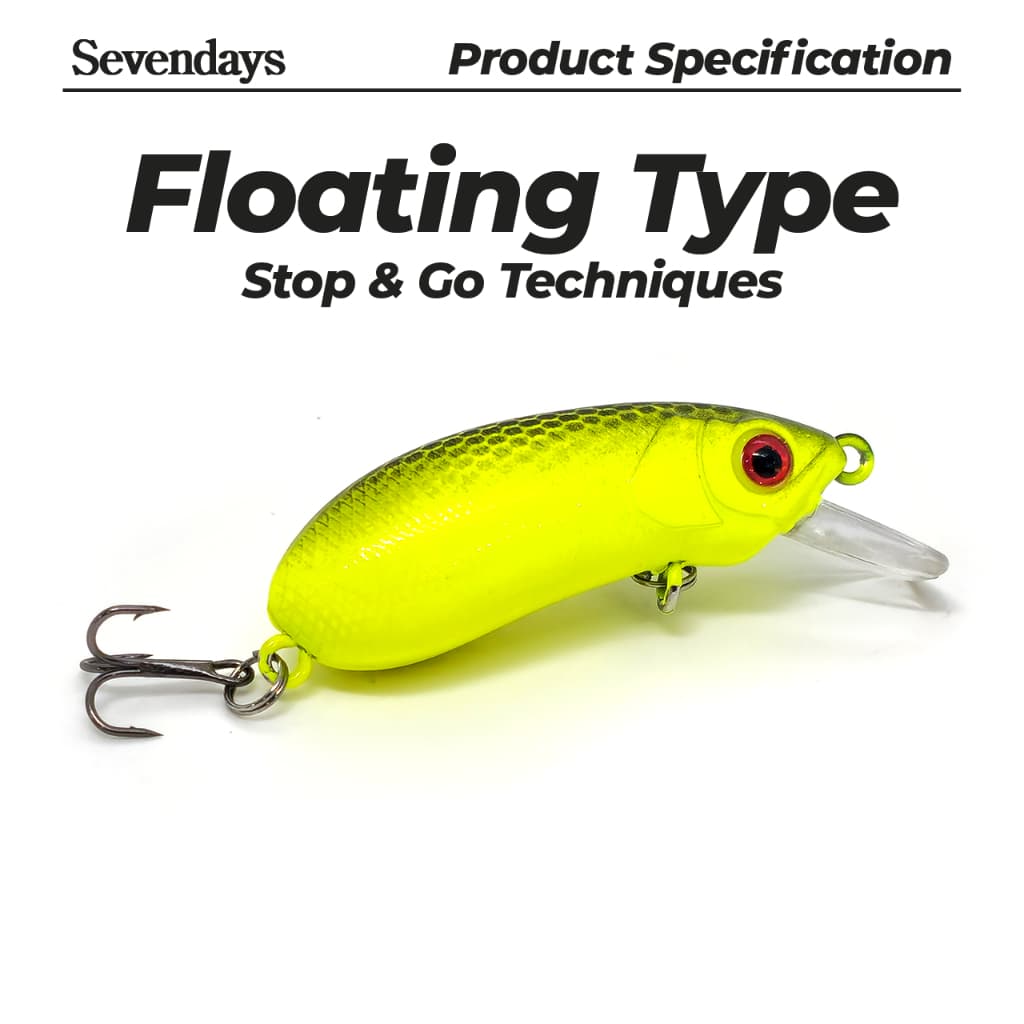 Mini Chubby Minnow 5cm Fishing Lure — image 3