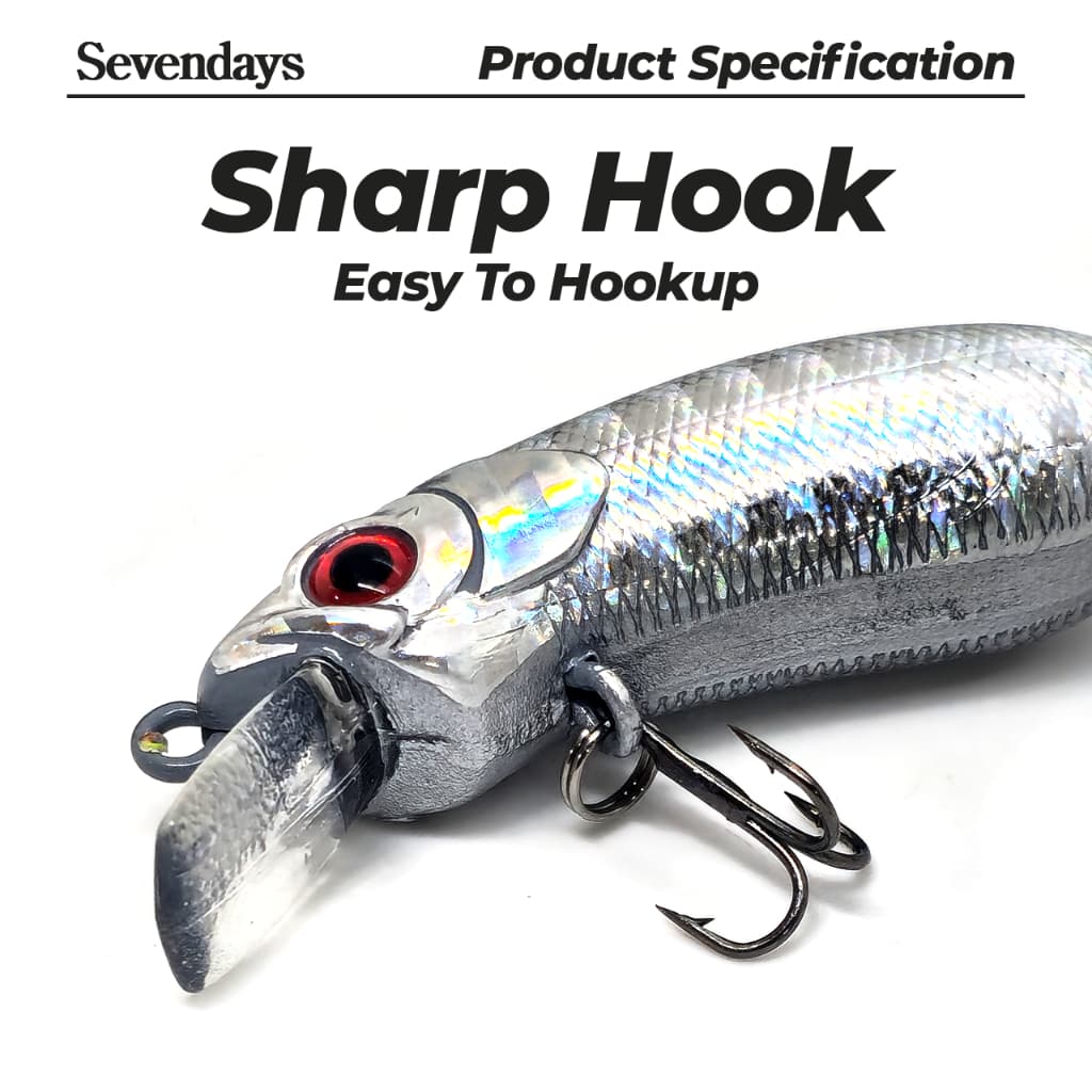 Mini Chubby Minnow 5cm Fishing Lure — image 6