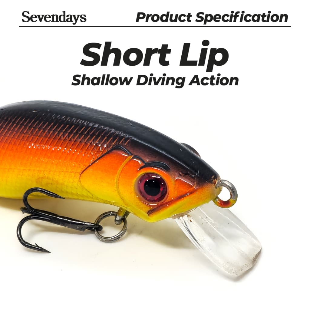Mini Chubby Minnow 5cm Fishing Lure — image 5