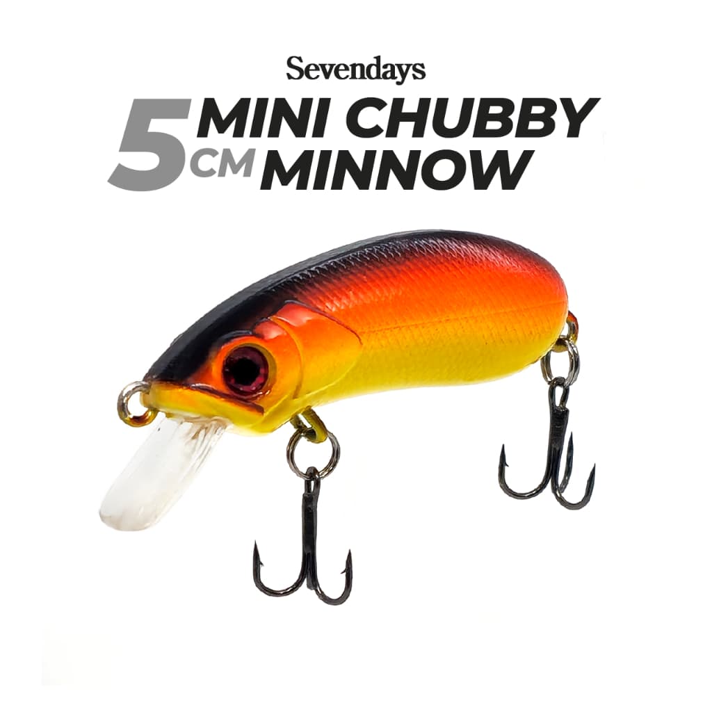 Mini Chubby Minnow 5cm Fishing Lure