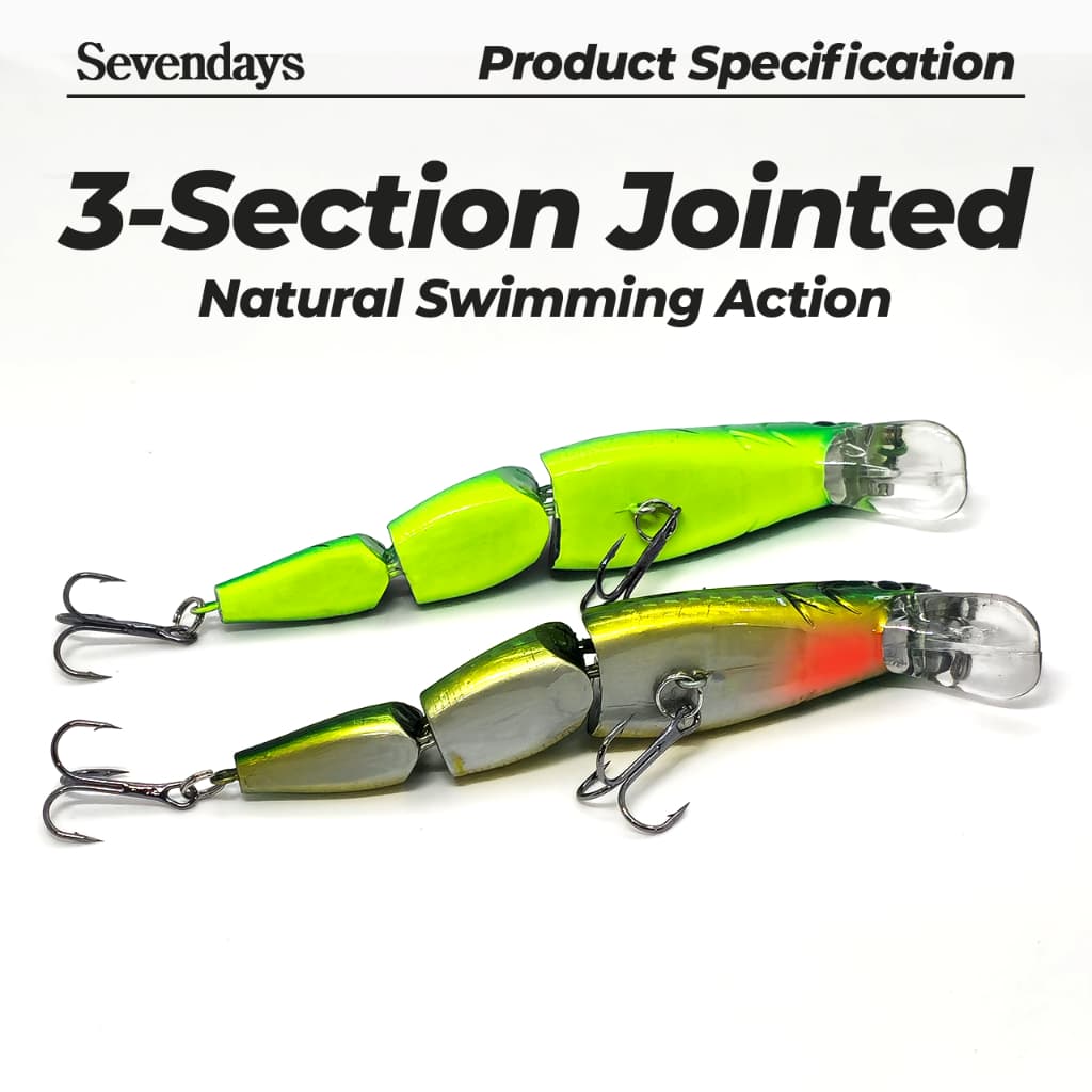 Jointed Minnow 10cm Fishing Swimbait Lure — image 6