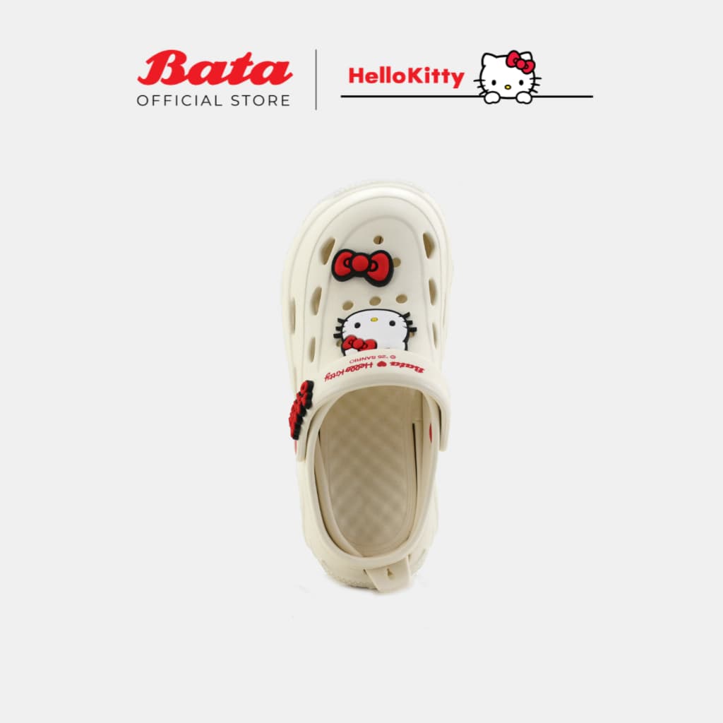 Hello Kitty Kids White Cloggy Sandal — image 2