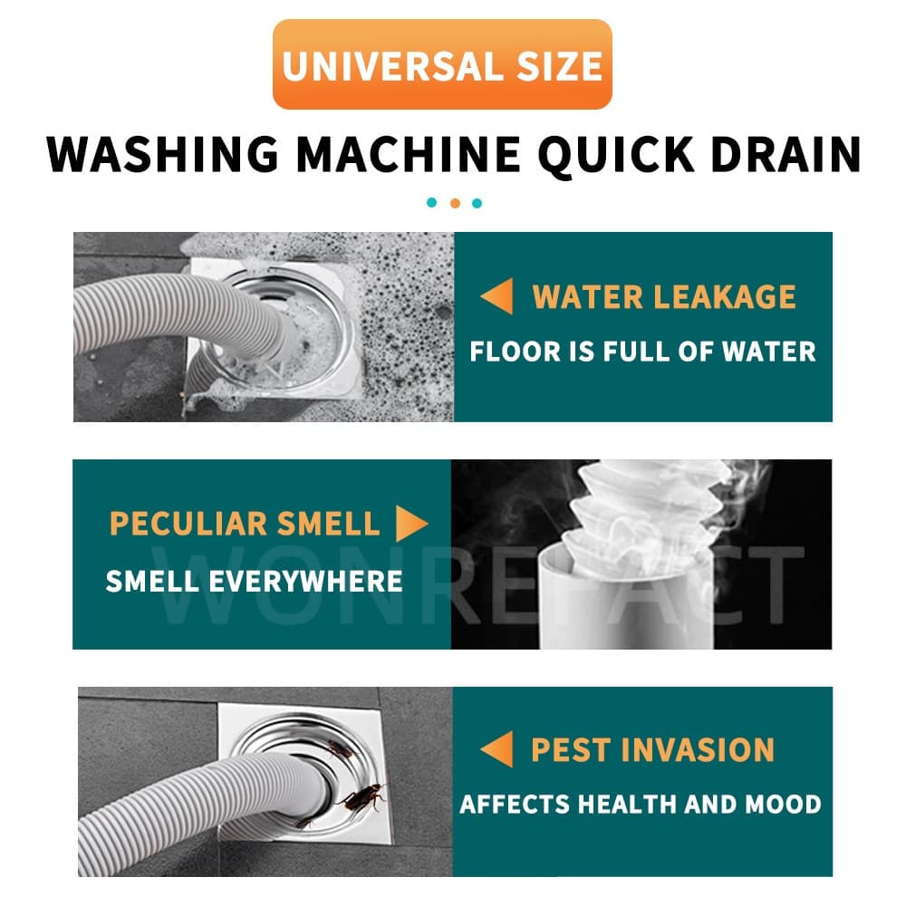 Universal Floor Drain Connector Cover — image 6