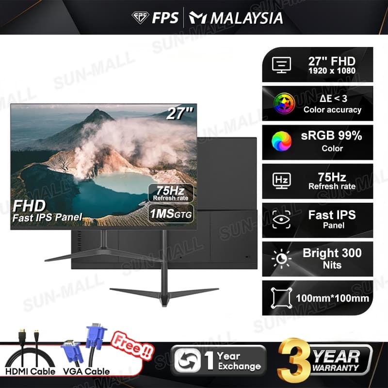 27 Inch FHD 75Hz