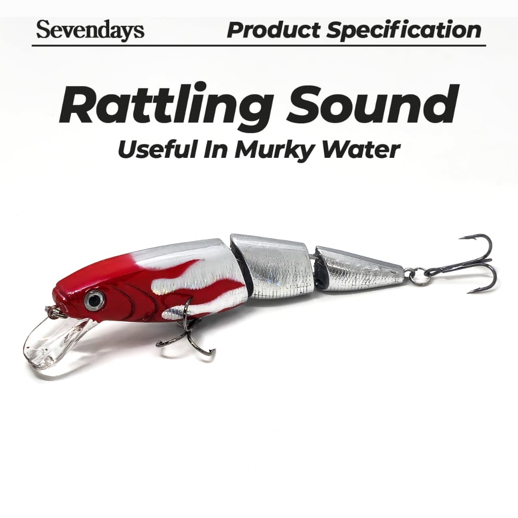 Jointed Minnow 10cm Fishing Swimbait Lure — image 5
