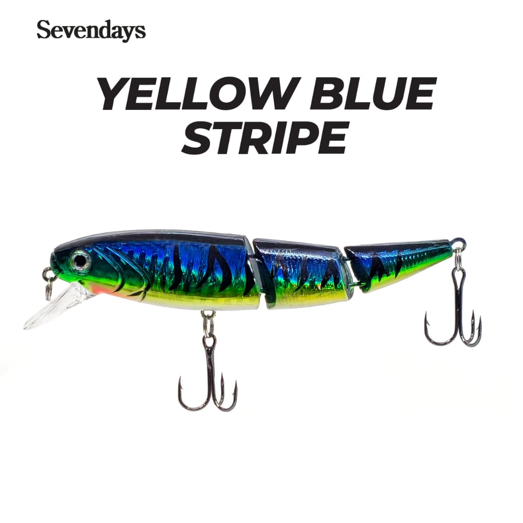 Yellow Blue Stripe