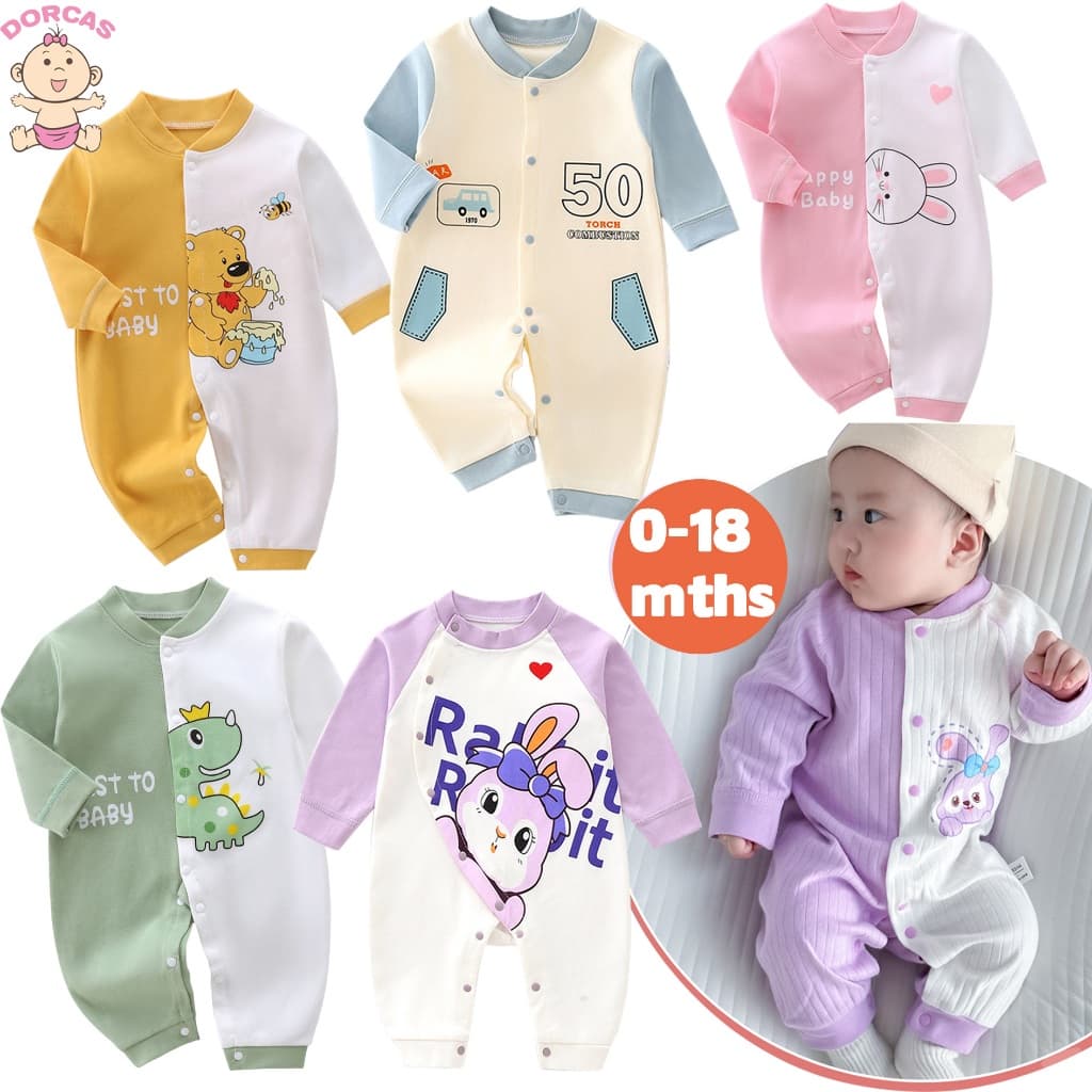 Cotton Baby Romper Jumpsuit Long Sleeve — image 4