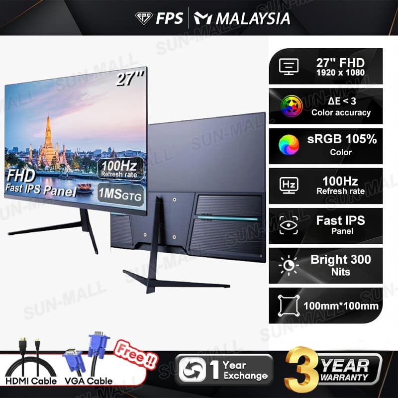 27 Inch FHD 100Hz