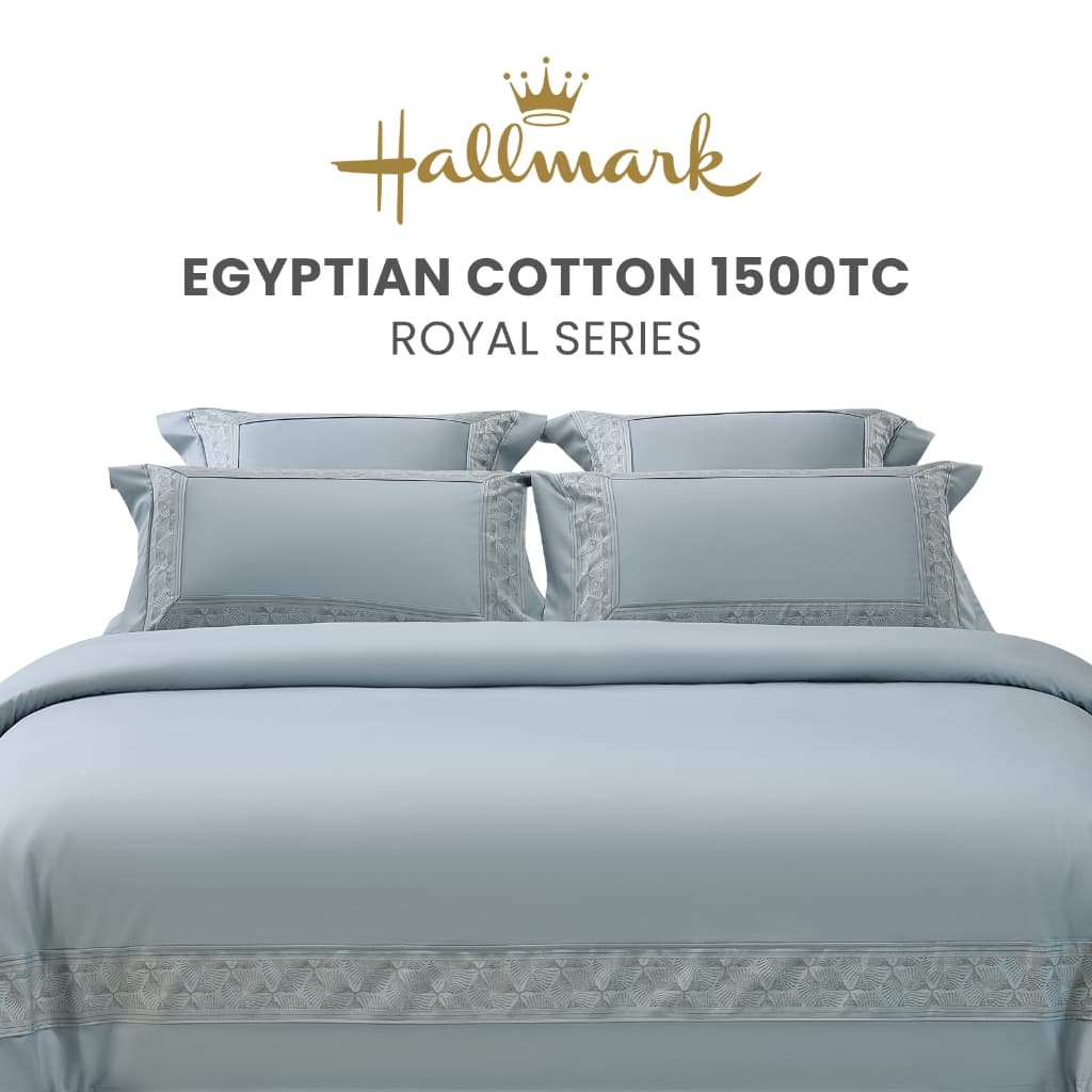 Hallmark Royal Egyptian Cotton 1500TC Full Bed Sheet Set