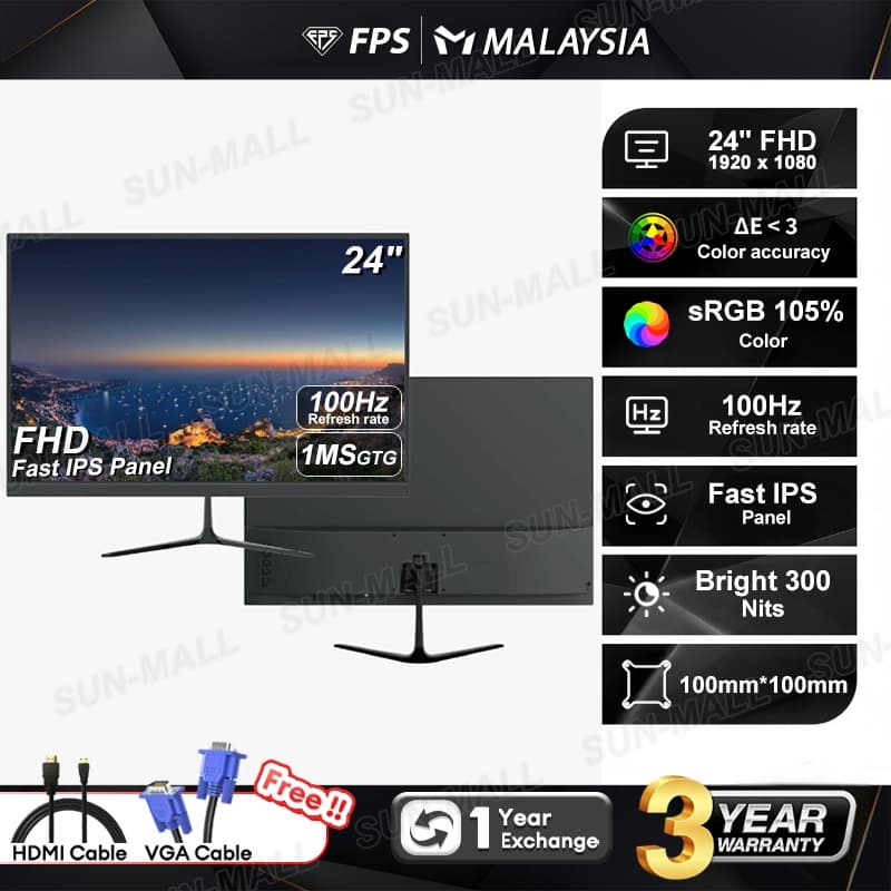 24 Inch FHD 100Hz