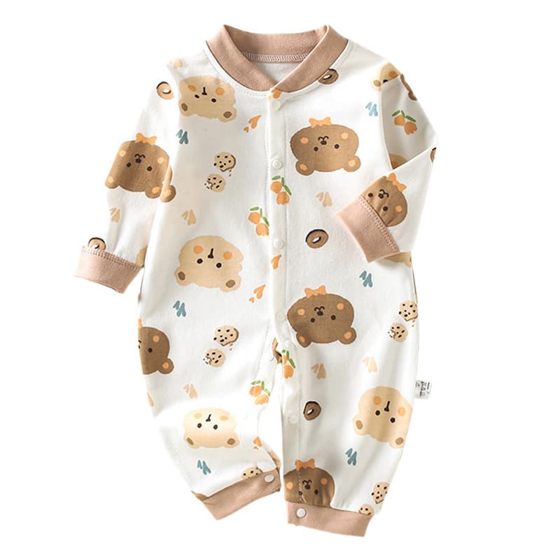 Cotton Baby Romper Jumpsuit Long Sleeve — image 3