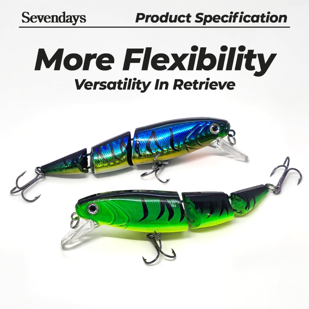 Jointed Minnow 10cm Fishing Swimbait Lure — image 4