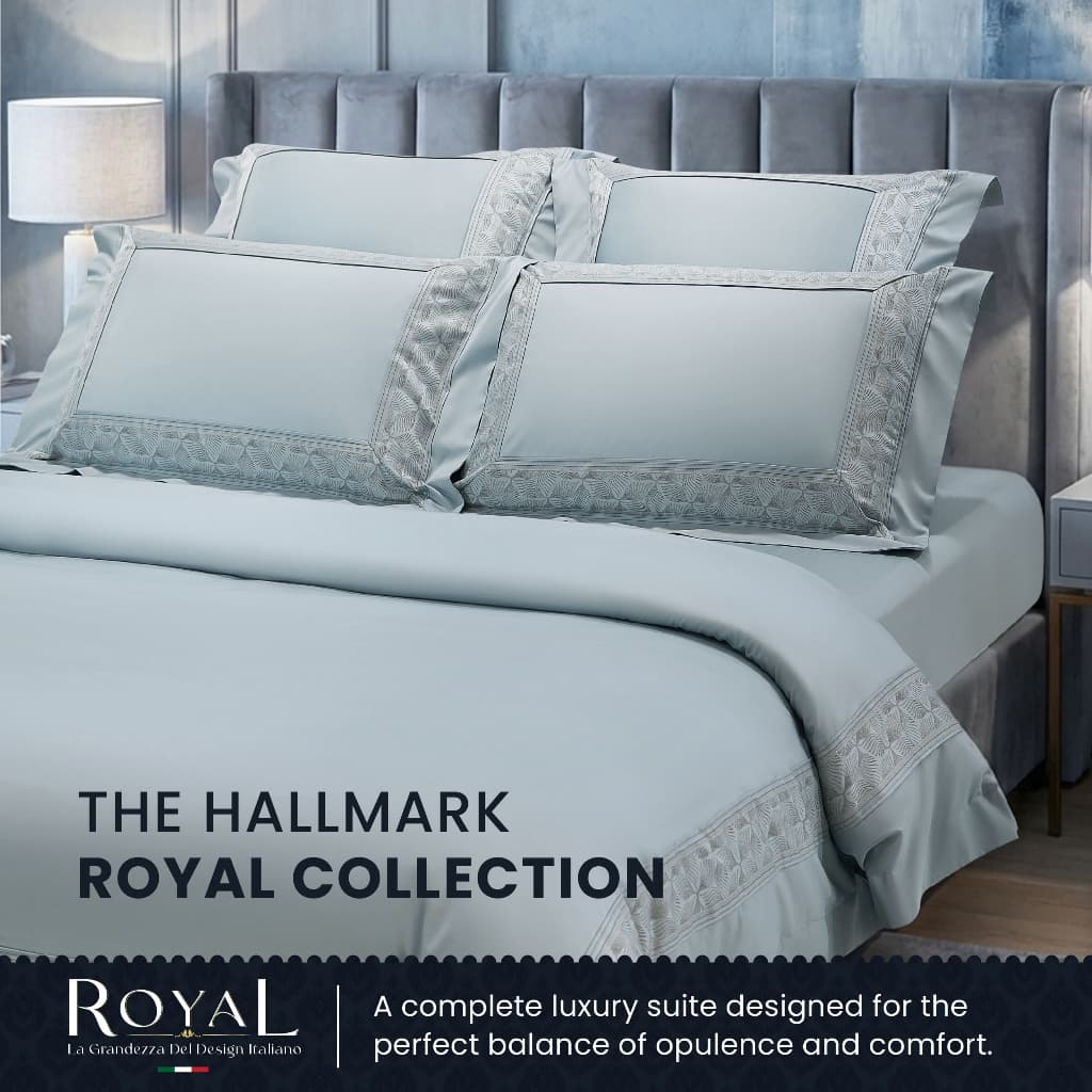 Hallmark Royal Egyptian Cotton 1500TC Full Bed Sheet Set — image 3