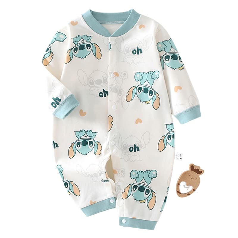Cotton Baby Romper Jumpsuit Long Sleeve — image 2