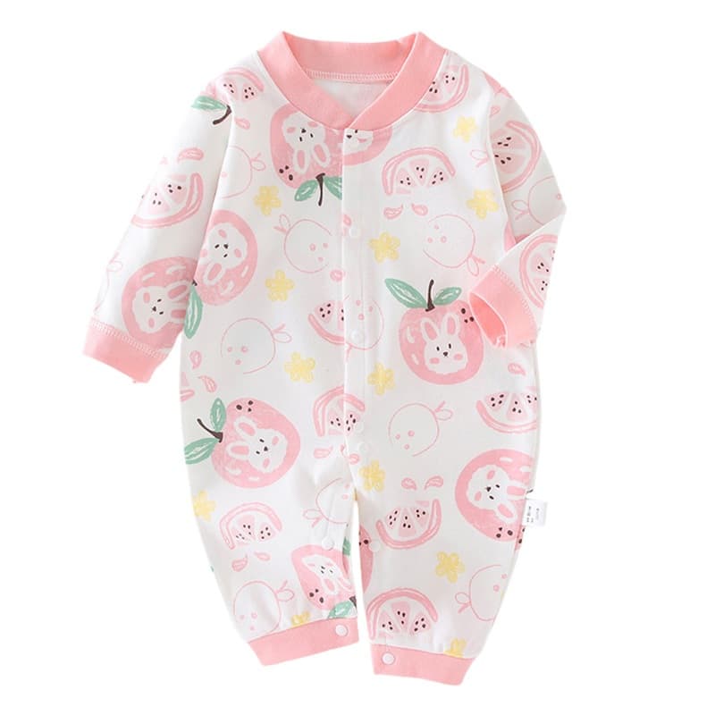 Cotton Baby Romper Jumpsuit Long Sleeve — image 1