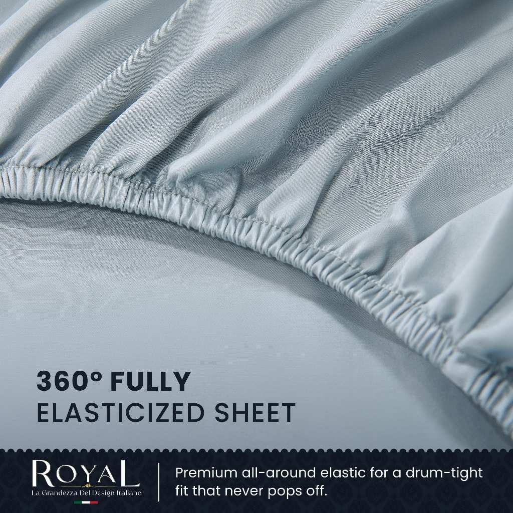 Hallmark Royal Egyptian Cotton 1500TC Full Bed Sheet Set — image 8