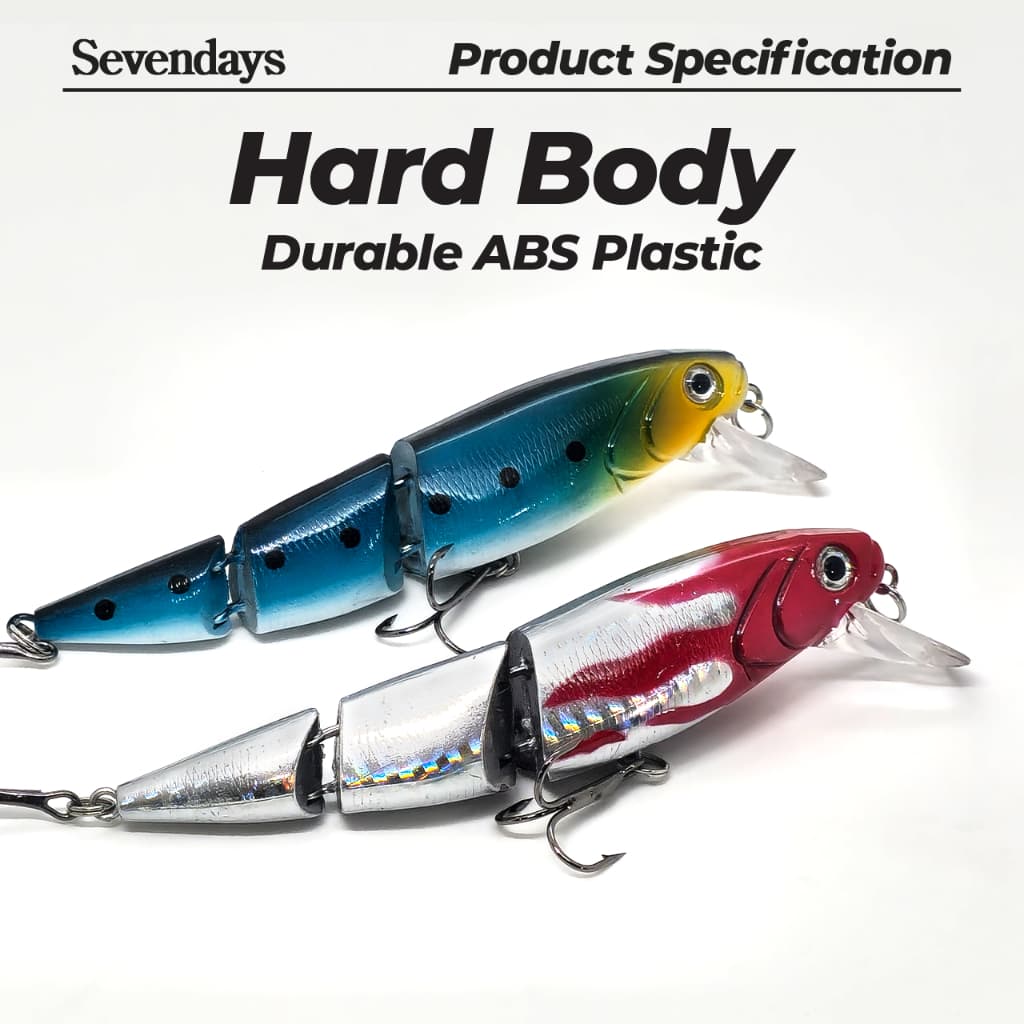 Jointed Minnow 10cm Fishing Swimbait Lure — image 2