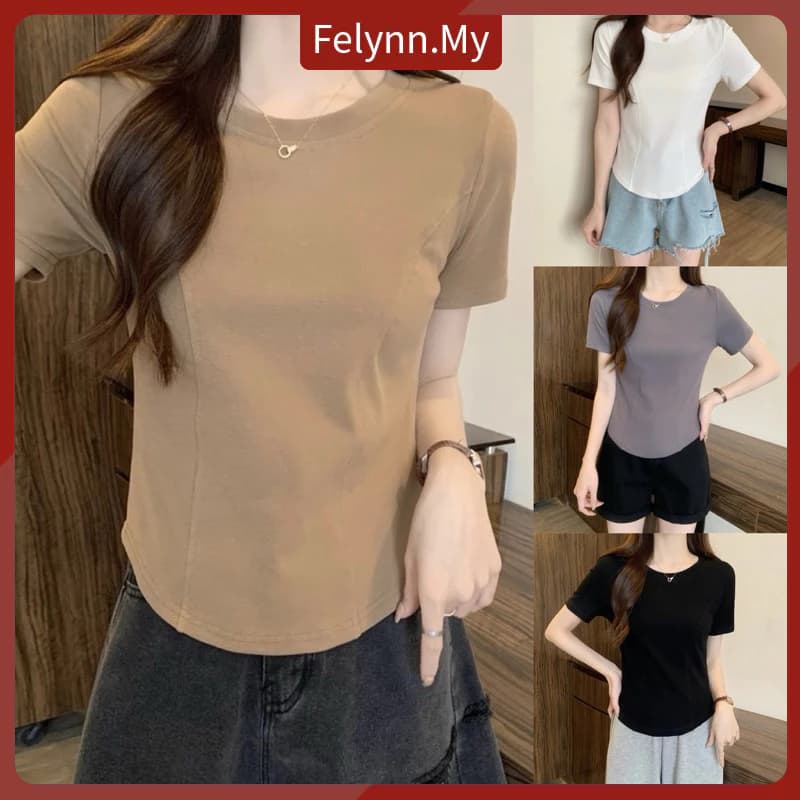 Women's Korean Style Short T-Shirt — image 3