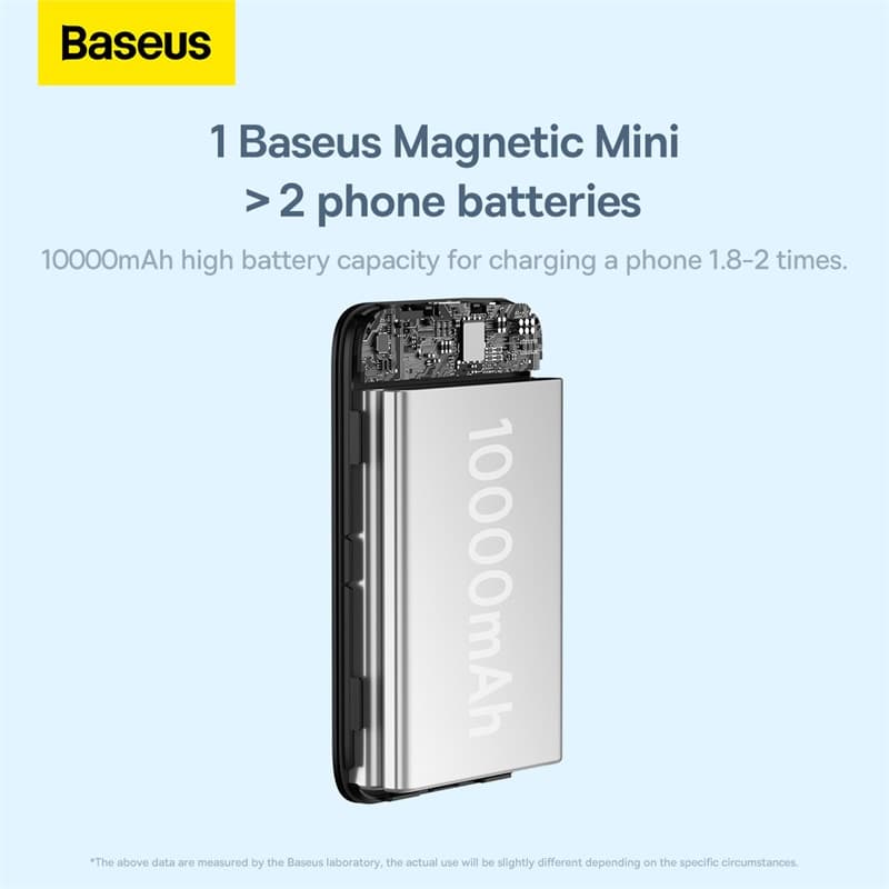 Baseus Magnetic Wireless Power Bank 10000mAh — image 2