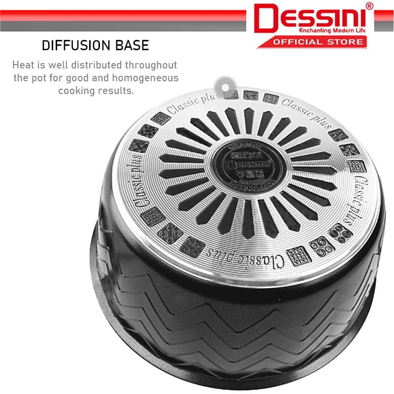 Dessini 16cm Die-Cast Aluminium Sauce Pan Non-Stick — image 5