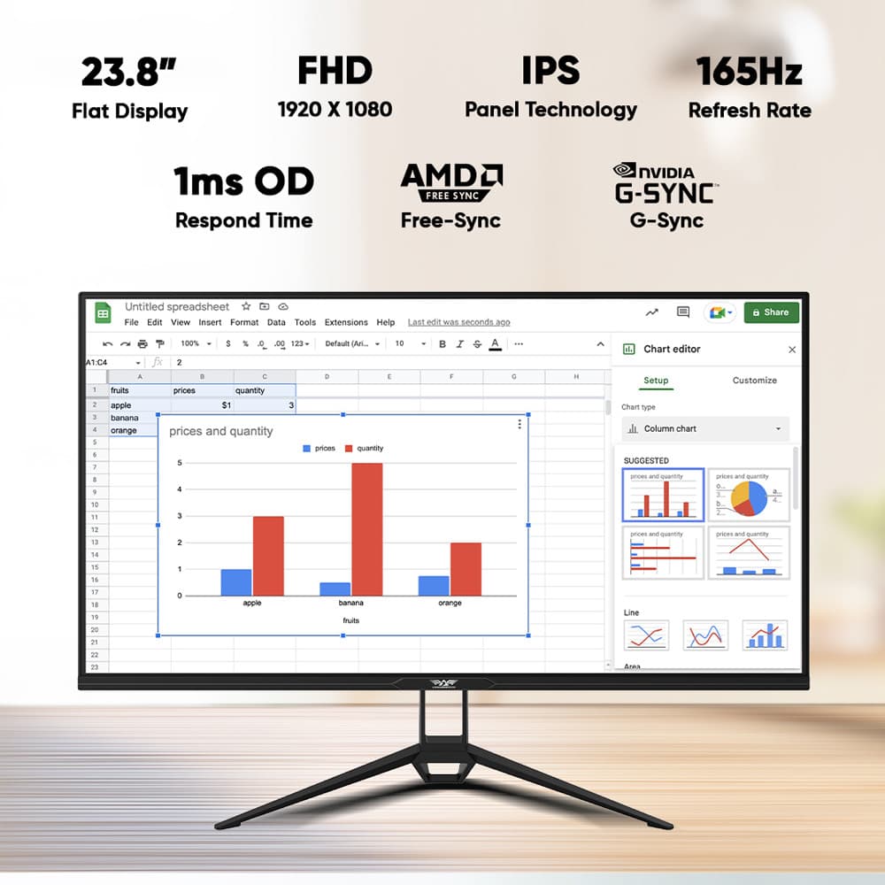 24-Inch 165Hz Gaming Monitor — image 1