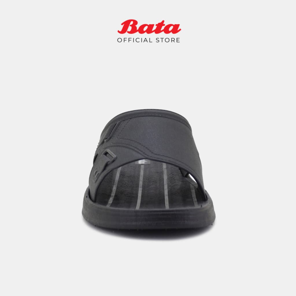 Bata Gino Men's Black Slide Sandal — image 4