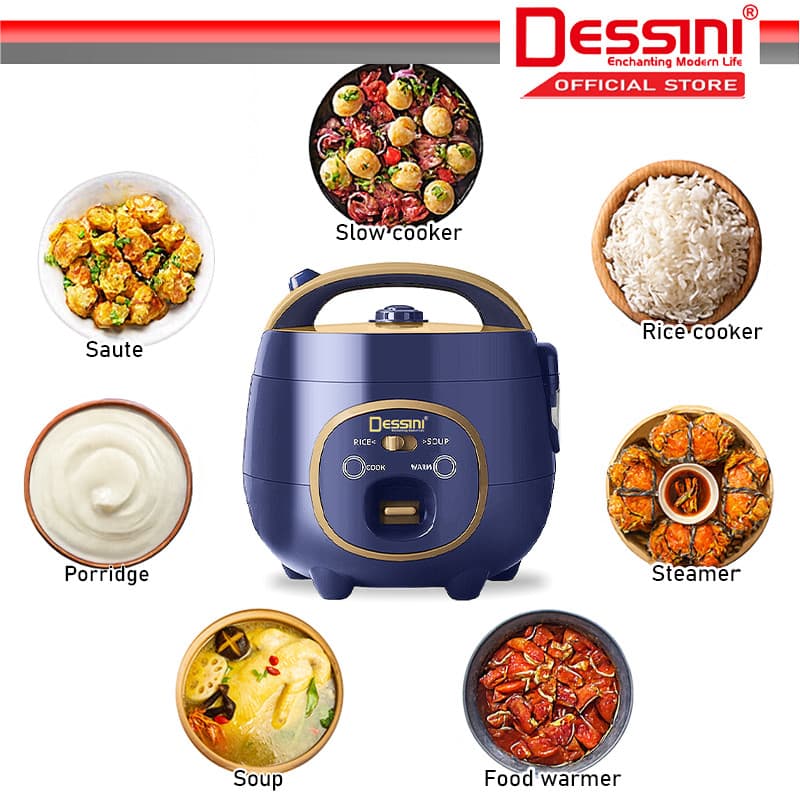 Dessini 1.8L Non-Stick Electric Rice Cooker — image 3