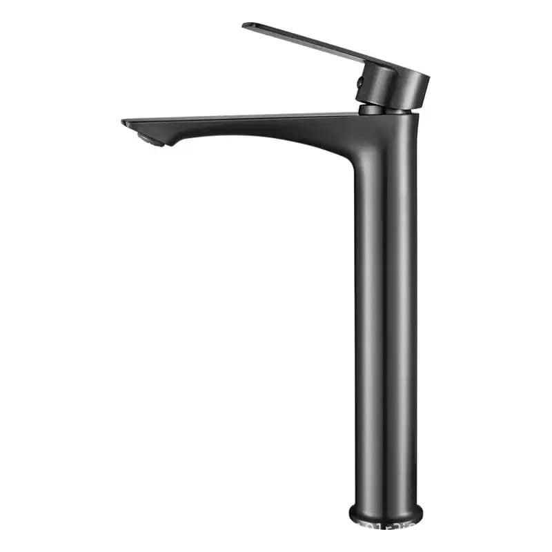 Tall Hot Cold Bathroom Basin Faucet — image 1