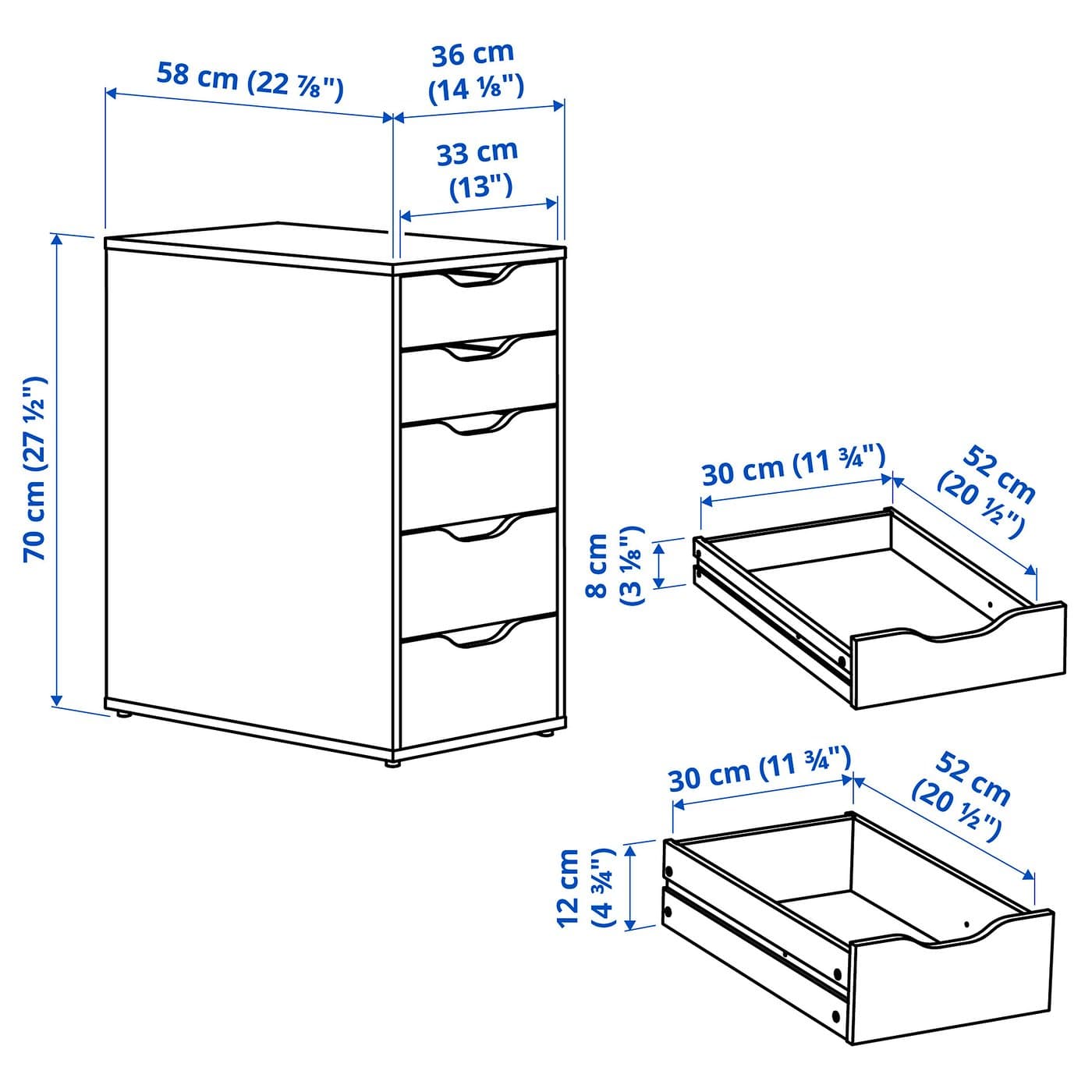 ALEX Drawer unit — image 2
