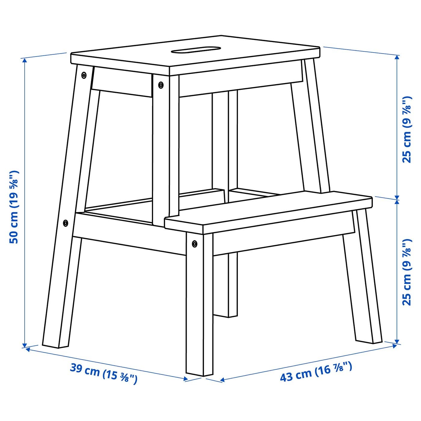 BEKVÄM Step stool — image 12
