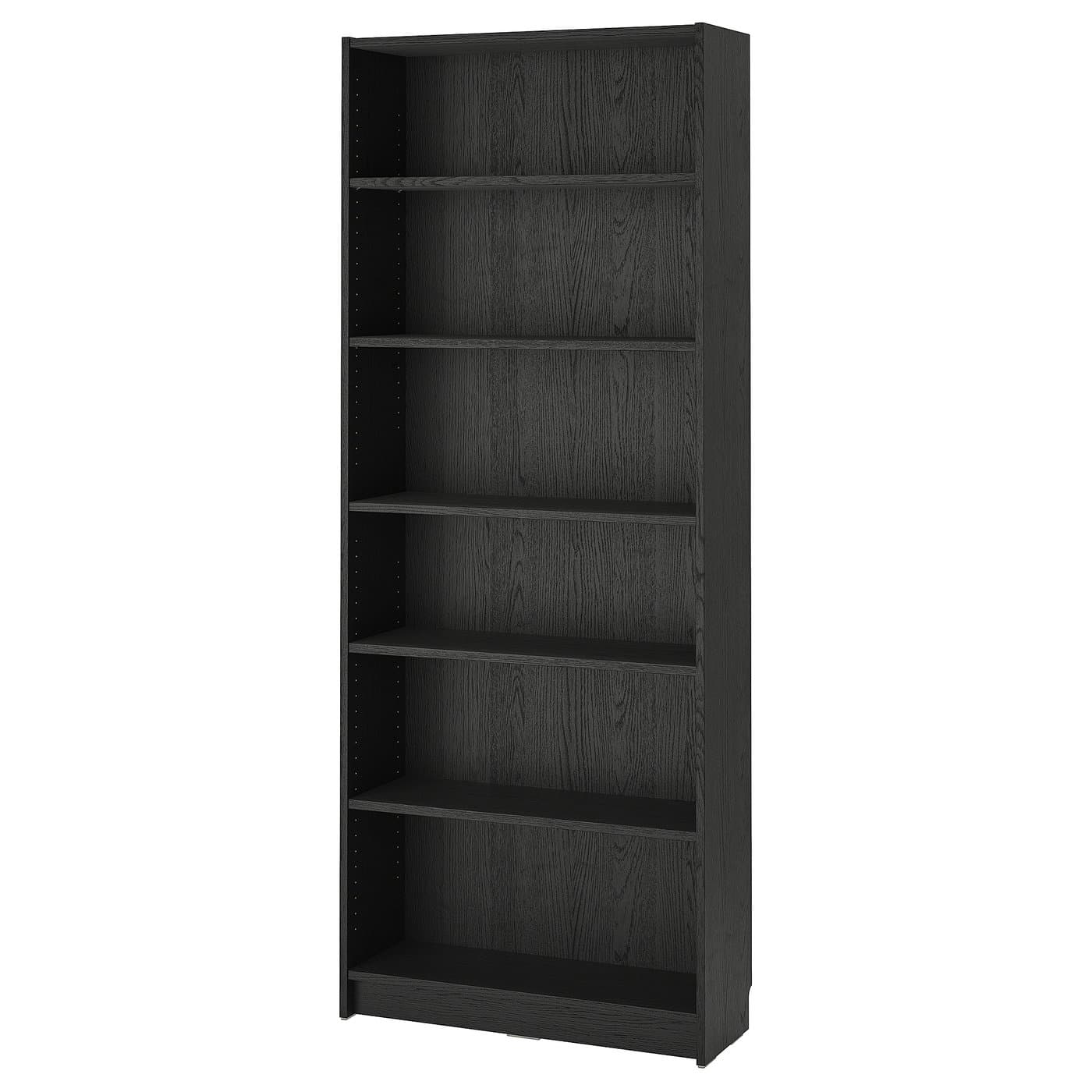 black oak effect 80x28x202 cm