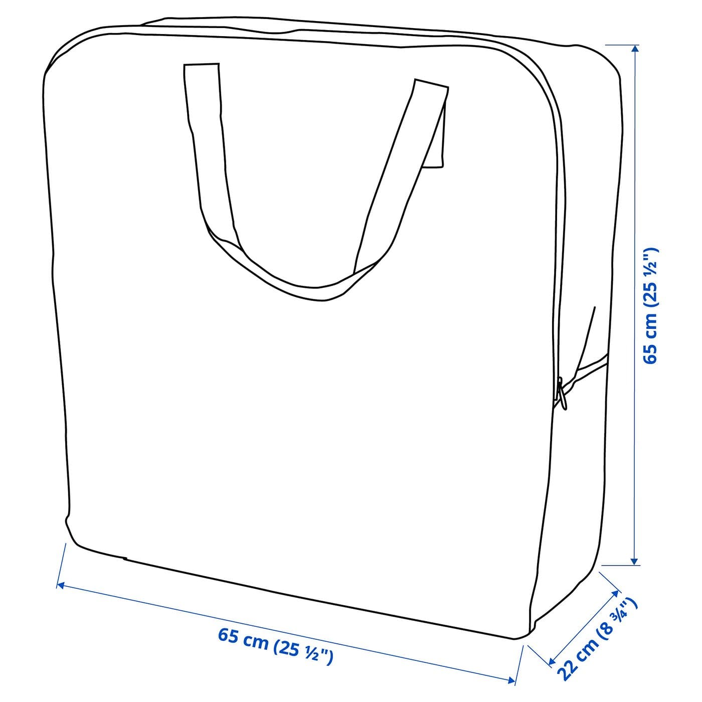 DIMPA Storage bag - transparent 65x22x65 cm — image 7