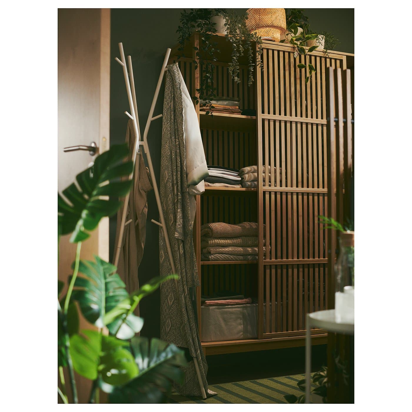 EKRAR Hat and coat stand - white 169 cm — image 4